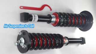 2006-2013 रेंज रोवर स्पोर्ट LR3 LR4 L320 एयर टू कॉइल स्प्रिंग सस्पेंशन कन्वर्जन किट